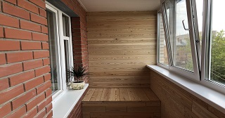 Отделка, остекление, утепление балконов в Михайловке от 206 руб. м/2.