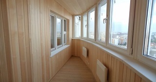 Отделка, остекление, утепление балконов в Михайловке от 206 руб. м/2.